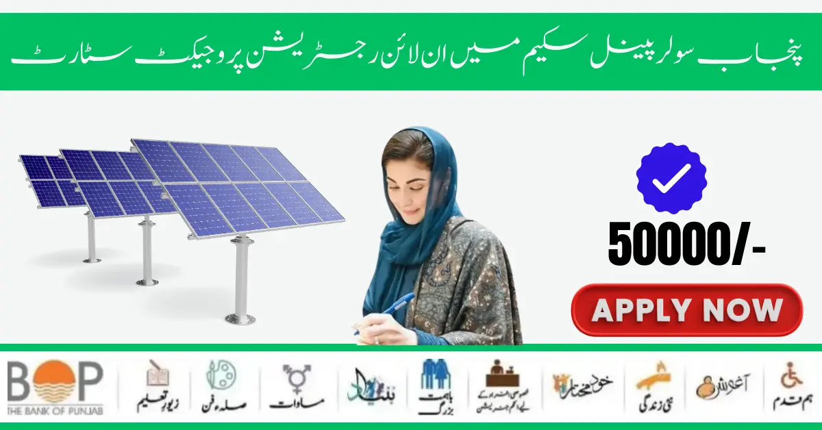 Exclusive News Maryam Nawaz Punjab 50000 Soler Panel Scheme 