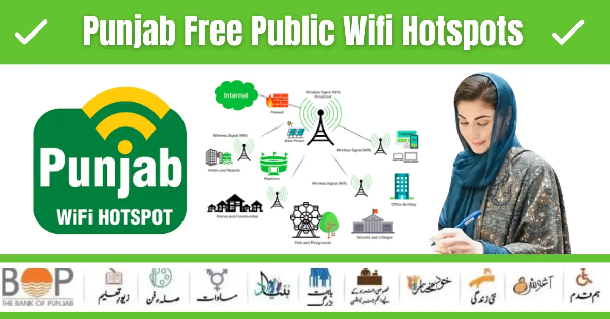 CM Of Punjab Free Public Wifi