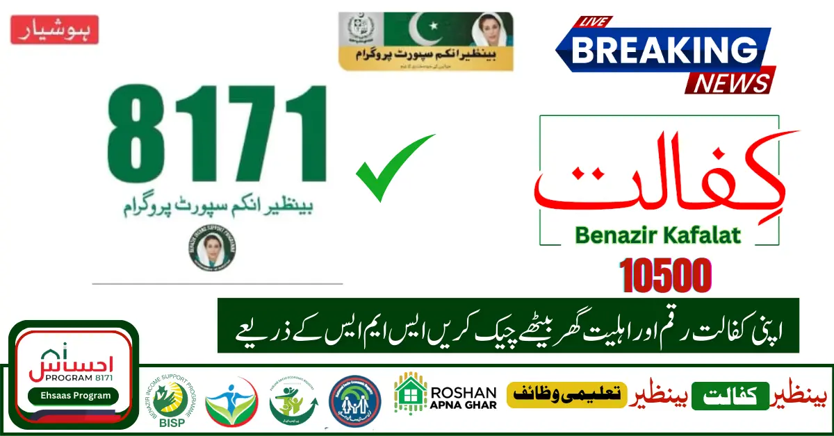 BISP All Messages Received Through 8171 SMS Code Only 