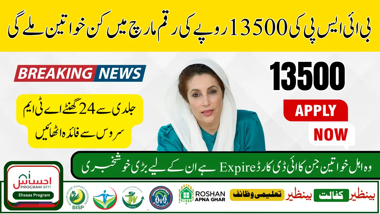 BISP 13500 Payment Eligibility Criteria